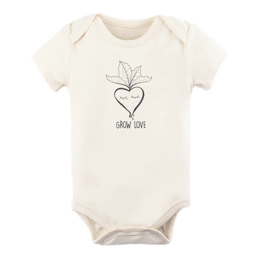 Tenth & Pine Grow Love Organic Cotton Baby Bodysuit