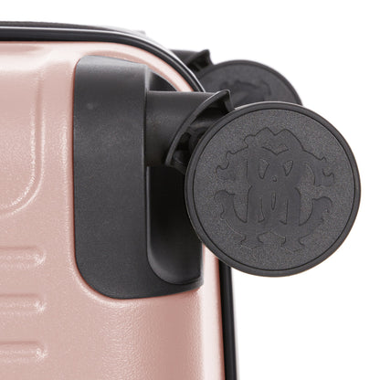 ROBERTO CAVALLI 3 Piece Luggage Set with Expandable Hard Shell & 8 Spinner Wheels