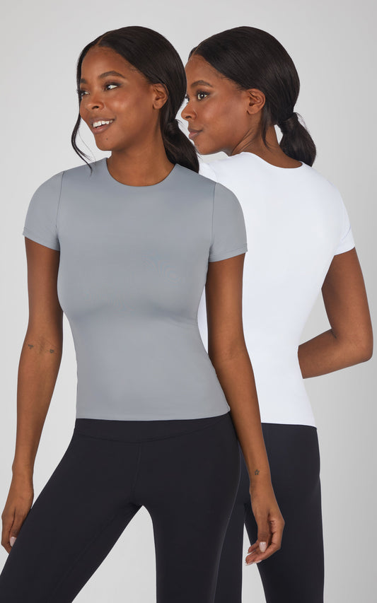 2 PK Crew Neck Tee