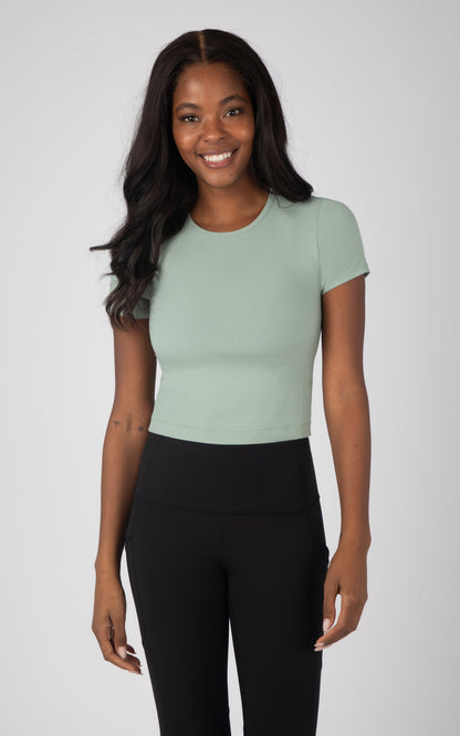 2 PK Heavenly Rib Short Sleeve Shirt