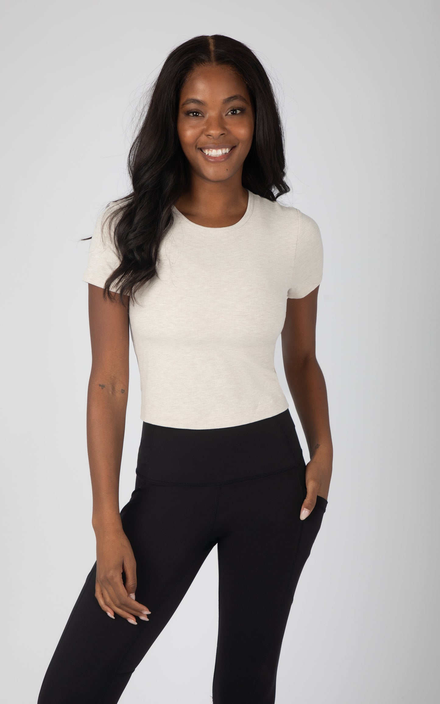 2 PK Heavenly Rib Short Sleeve Shirt