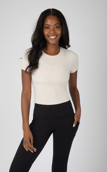 2 PK Heavenly Rib Short Sleeve Shirt