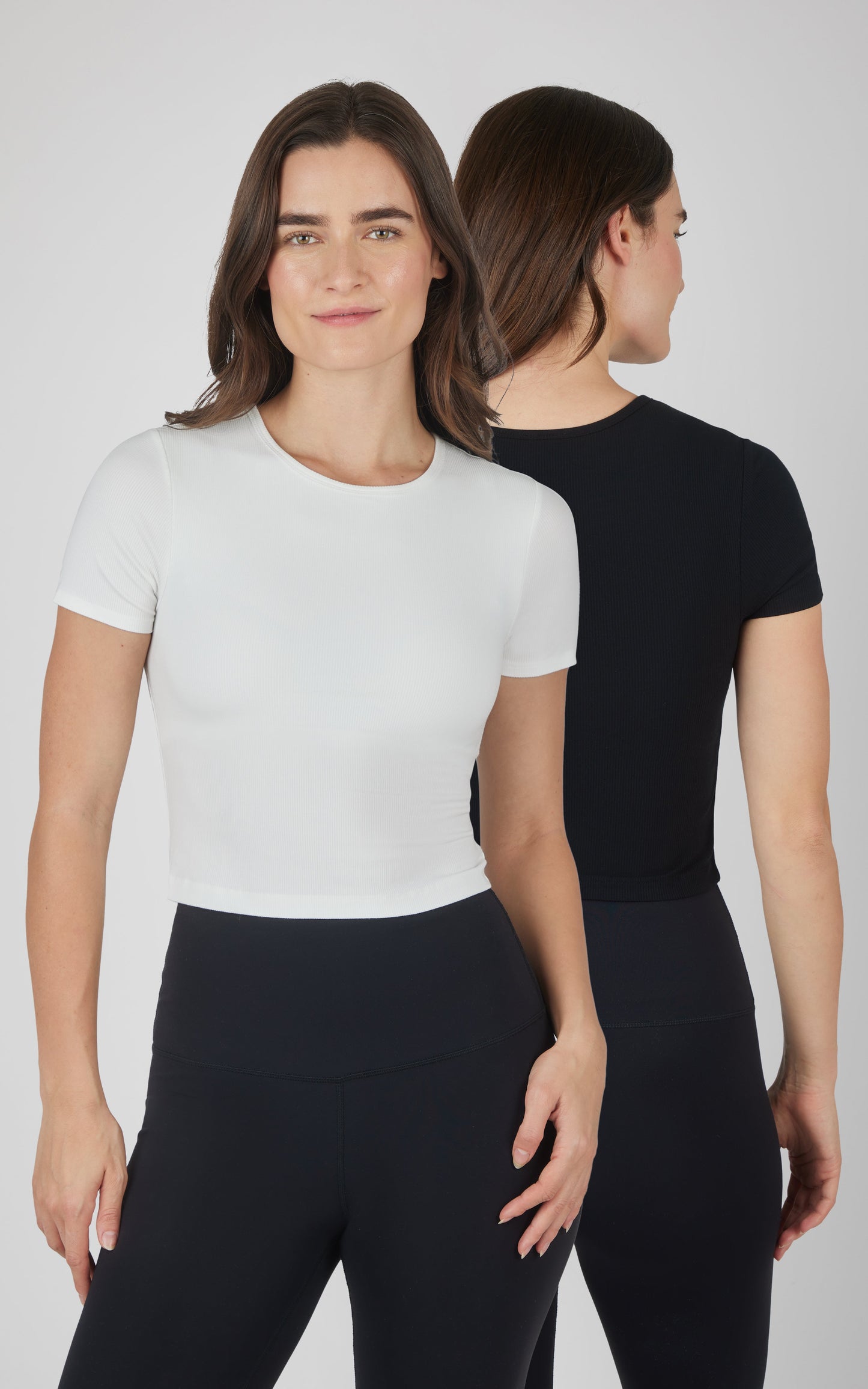 2 PK Heavenly Rib Short Sleeve Shirt