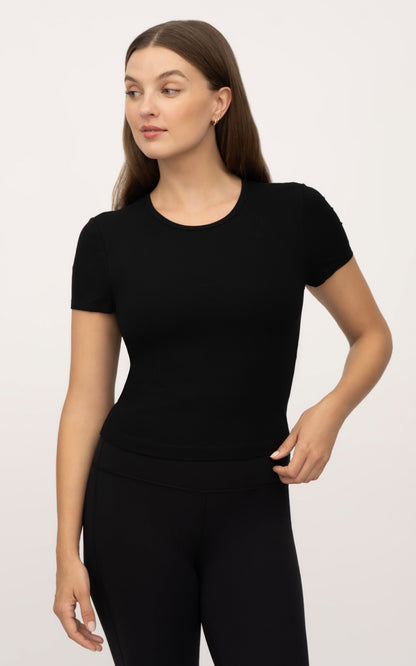 2 PK Heavenly Rib Short Sleeve Shirt