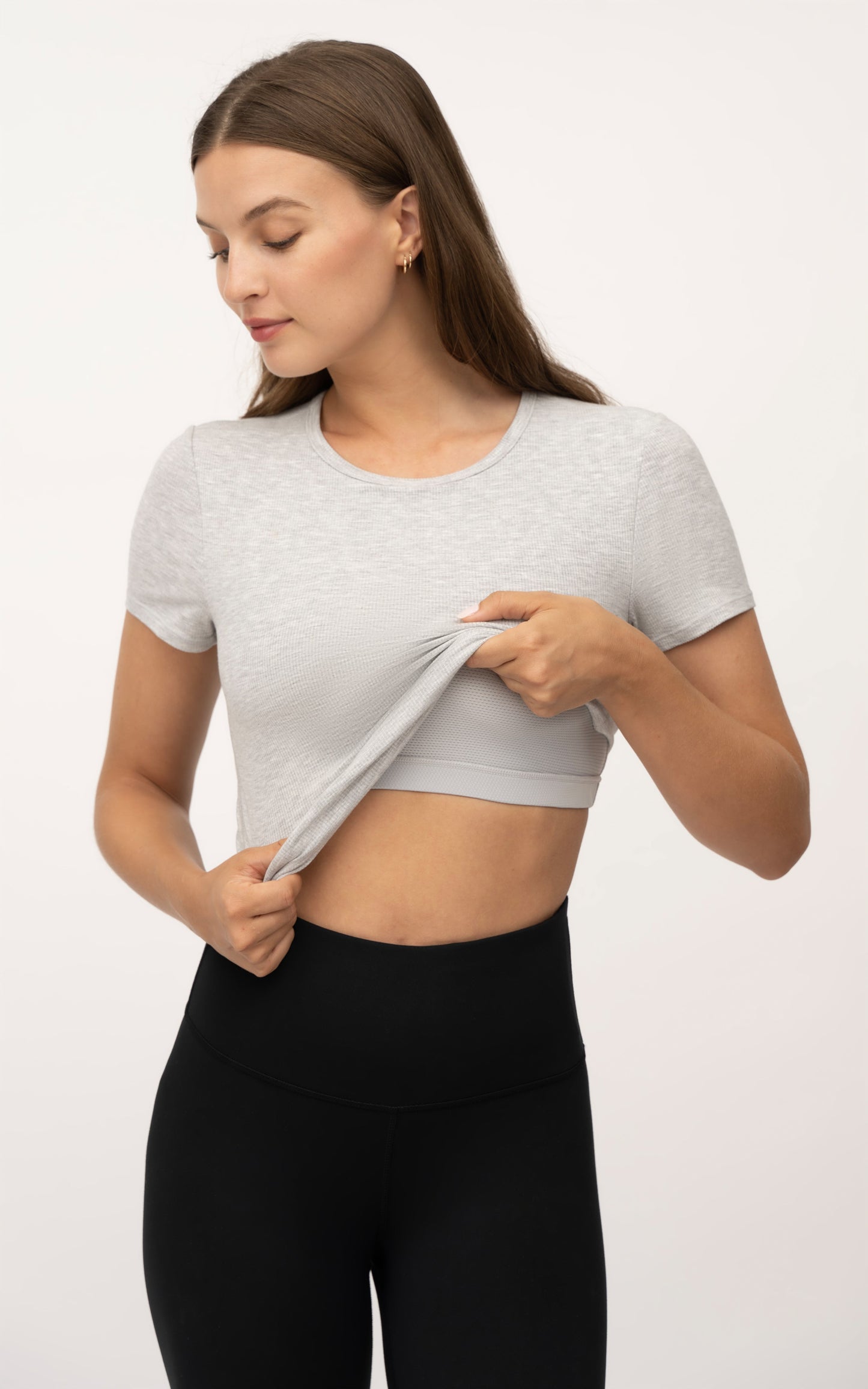 2 PK Heavenly Rib Short Sleeve Shirt