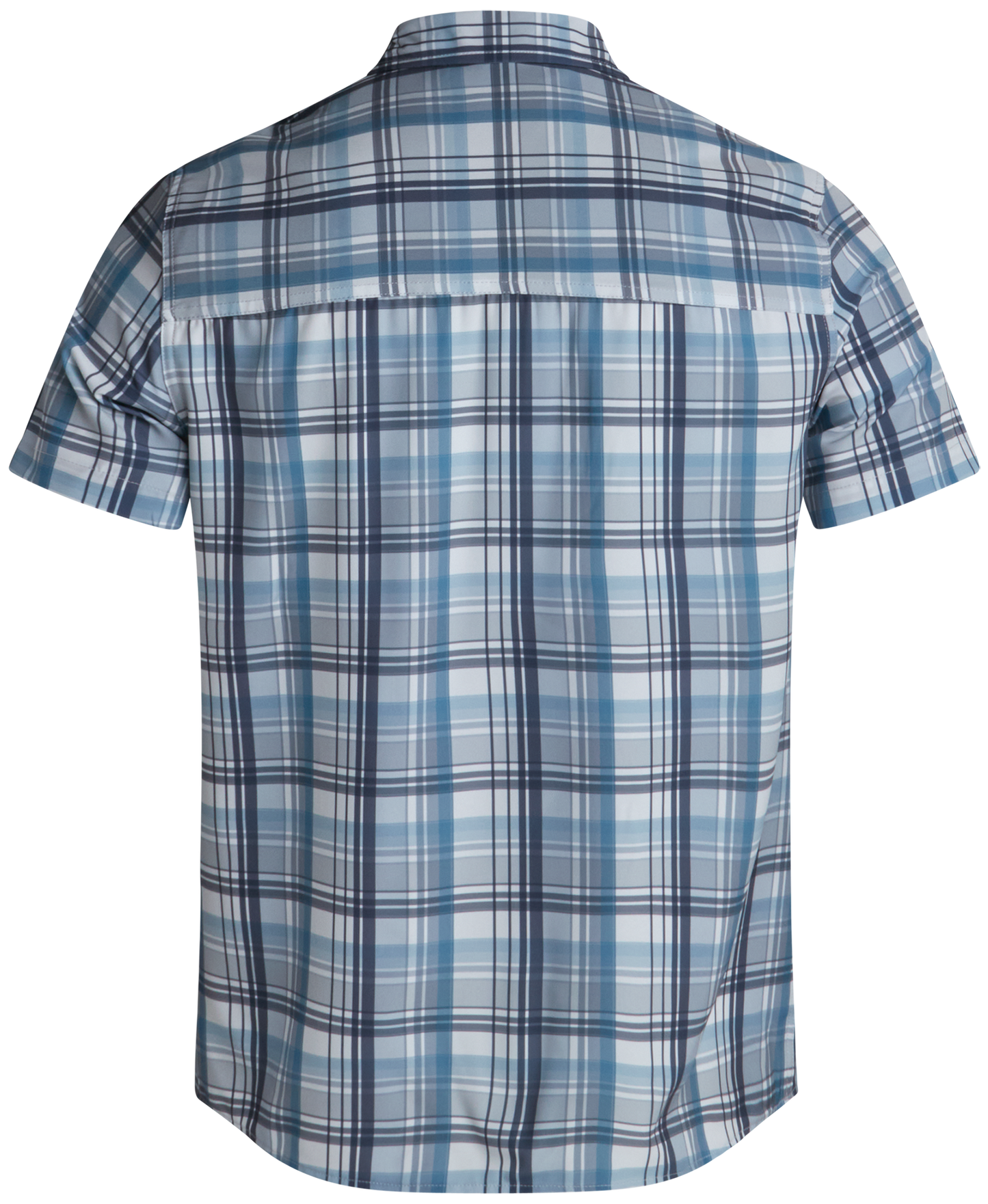 Men's Seaside Collared Shirt - Steel Grey