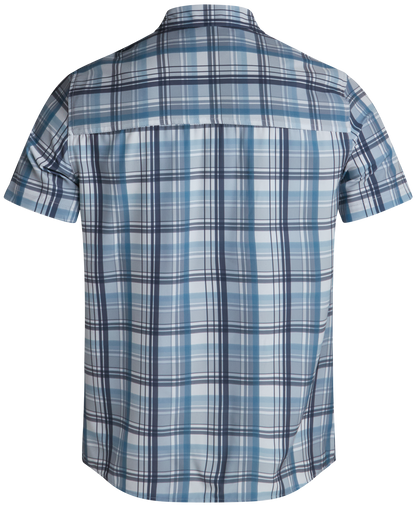 Men's Seaside Collared Shirt - Steel Grey