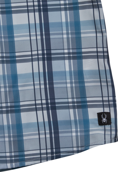 Men's Seaside Collared Shirt - Steel Grey