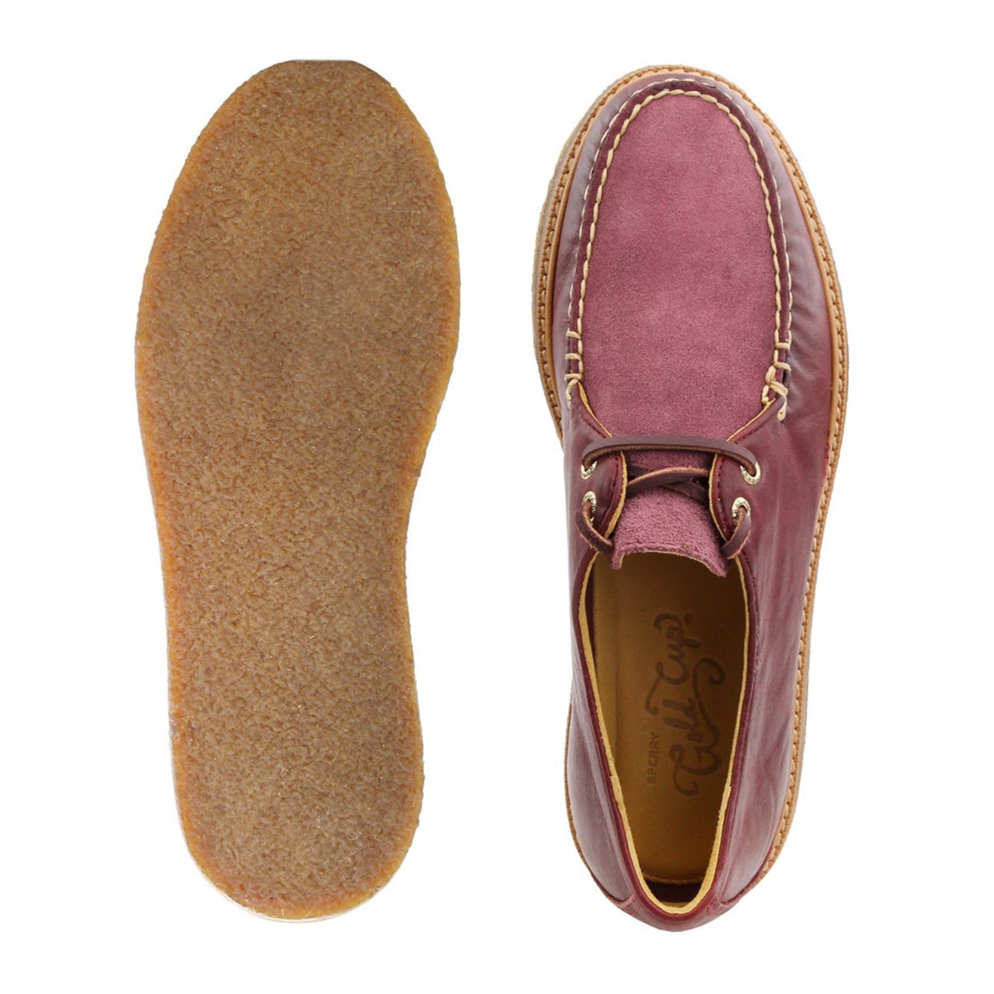 Men's Sperry Gold Captains Ox Crepe