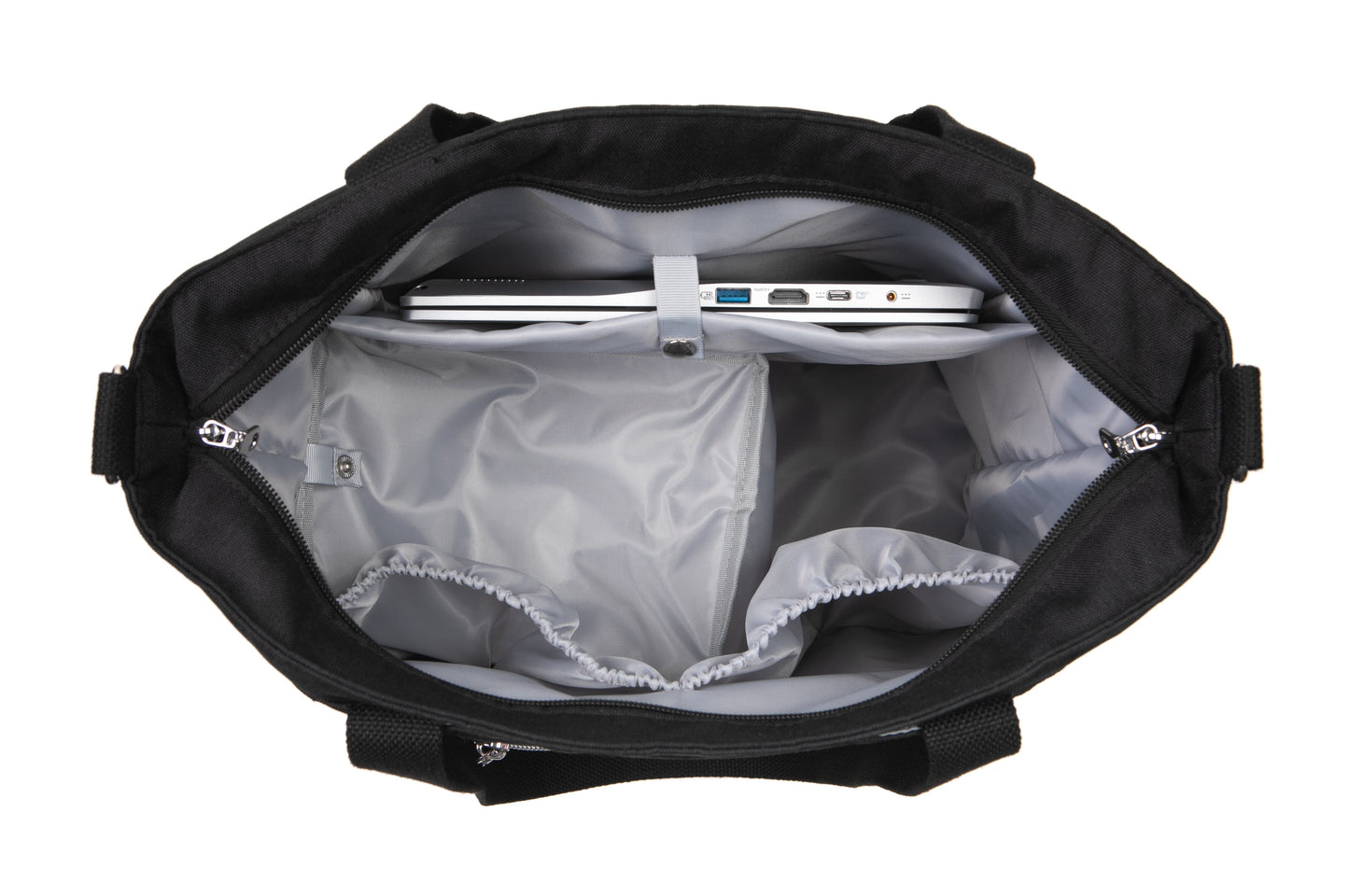 Sarah Wells Suzy Breast Pump Tote - Lightweight Portable Pump Tote with Side Pocket for Wearable & Compact Pumps