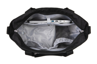 Sarah Wells Suzy Breast Pump Tote - Lightweight Portable Pump Tote with Side Pocket for Wearable & Compact Pumps