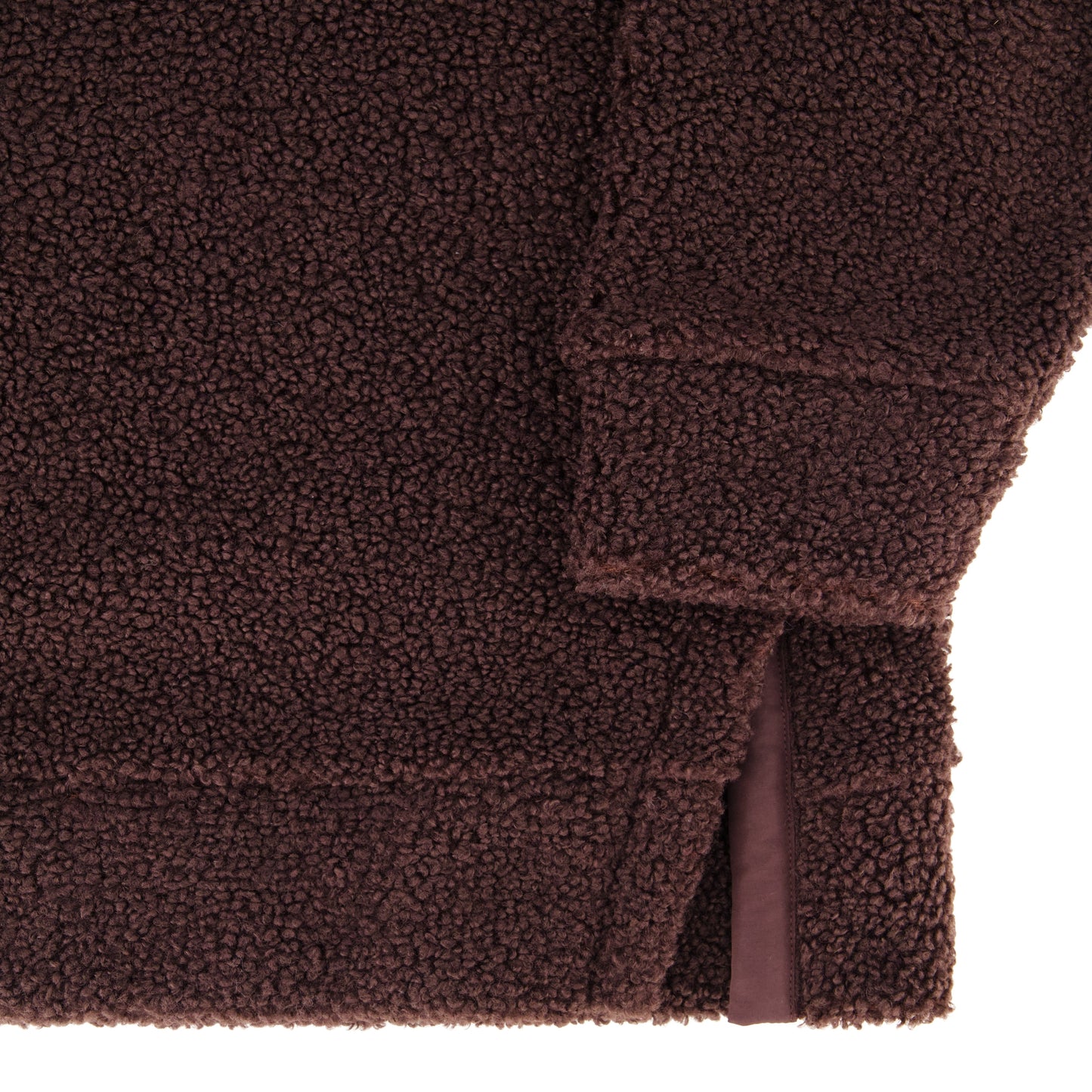 Spyder Women's Sherpa Quarter Zip Mock Neck - Cocoa