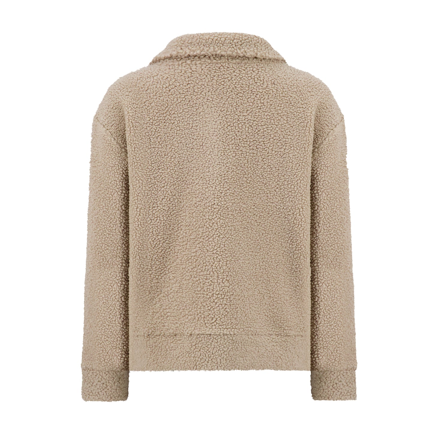 Spyder Women's Sherpa Quarter Zip Mock Neck - Sand