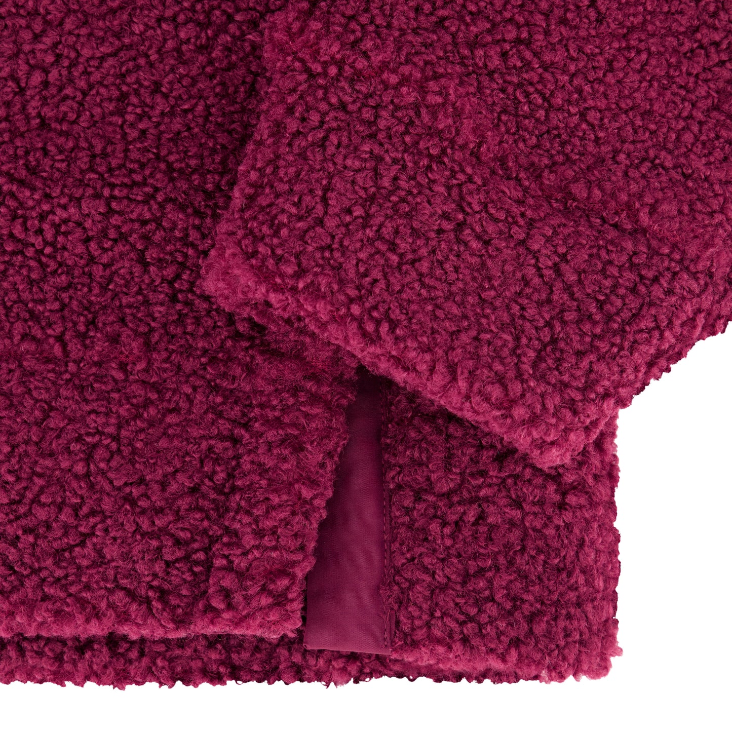 Spyder Women's Sherpa Quarter Zip Mock Neck - Wine