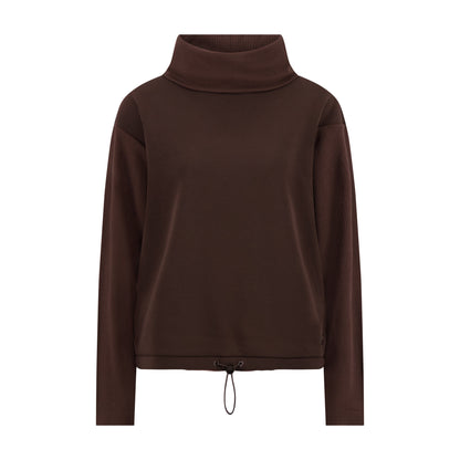 Spyder Women's Cowl Neck Fleece - Cocoa