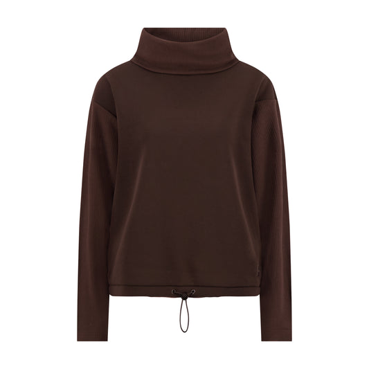 Spyder Women's Cowl Neck Fleece - Cocoa
