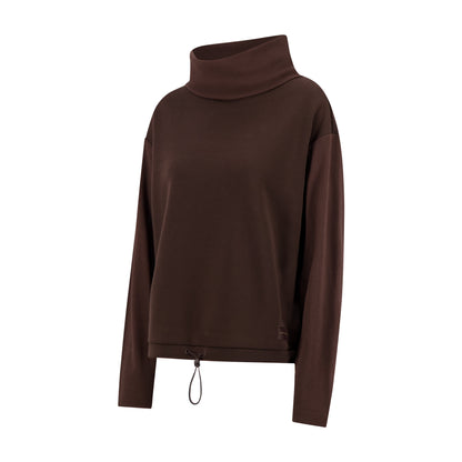 Spyder Women's Cowl Neck Fleece - Cocoa