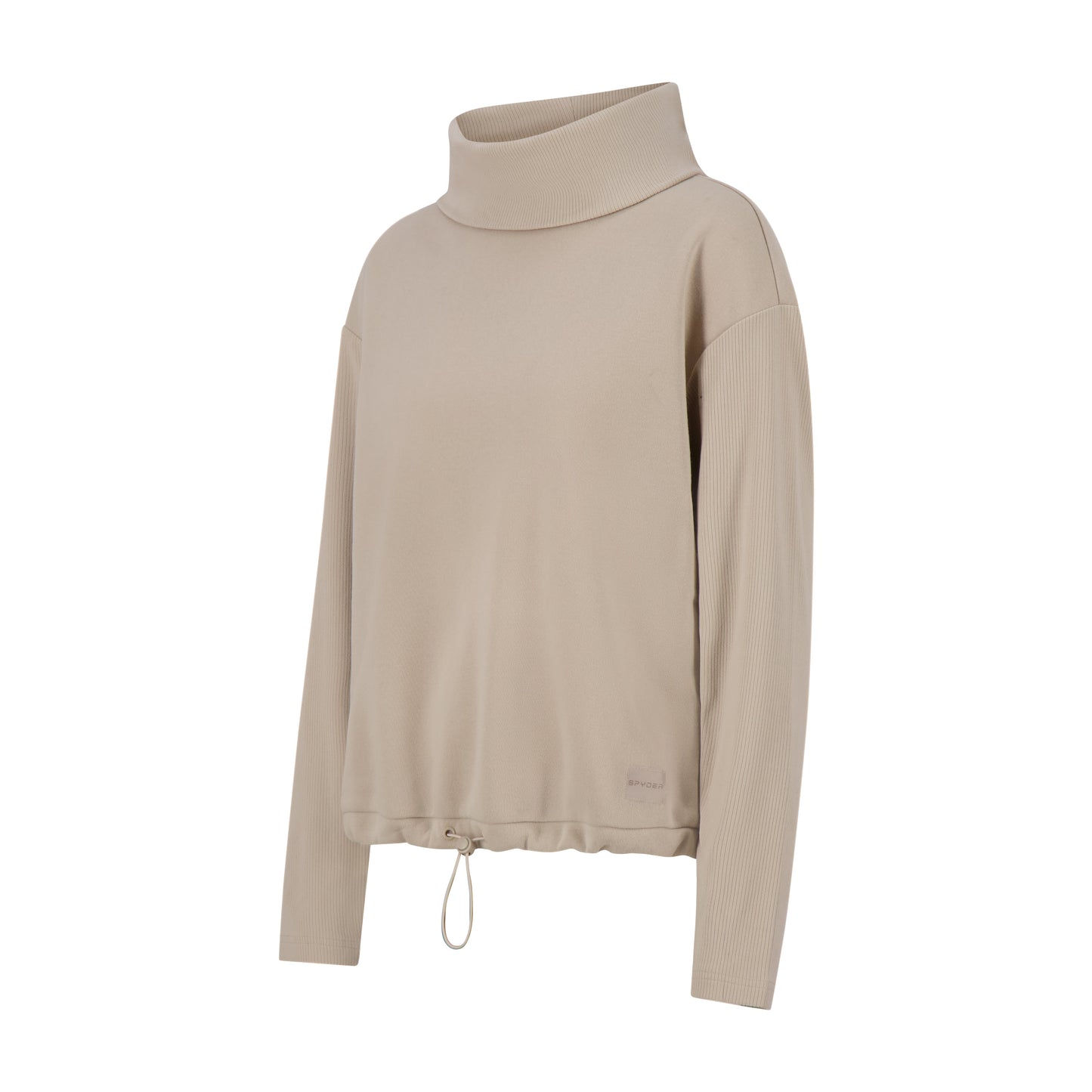 Spyder Women's Cowl Neck Fleece - Sand