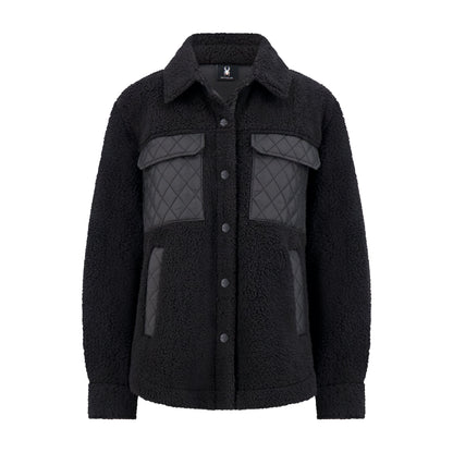 Spyder Women's Sherpa Shacket - Black