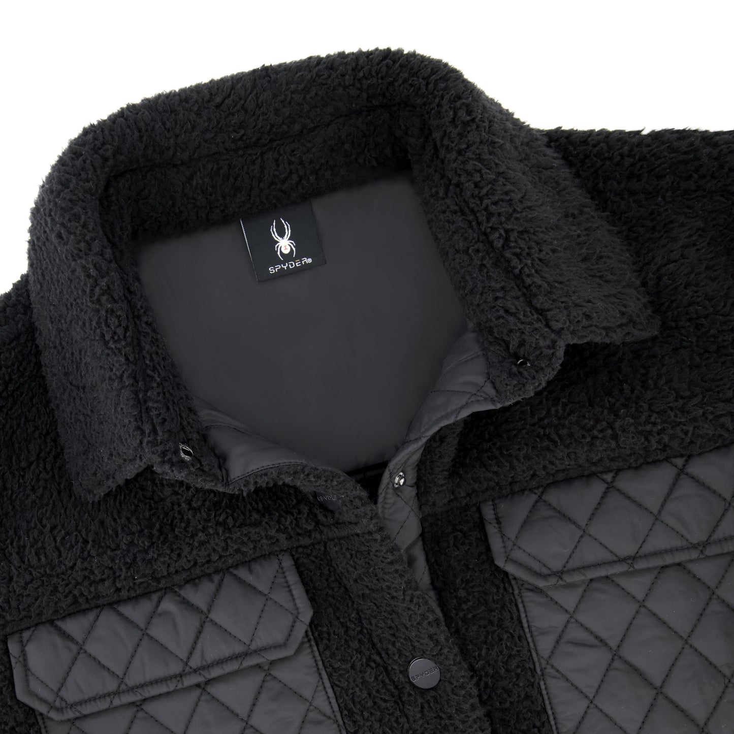 Spyder Women's Sherpa Shacket - Black