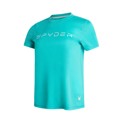 Women's Spyder Short Sleeve - Aquamarine