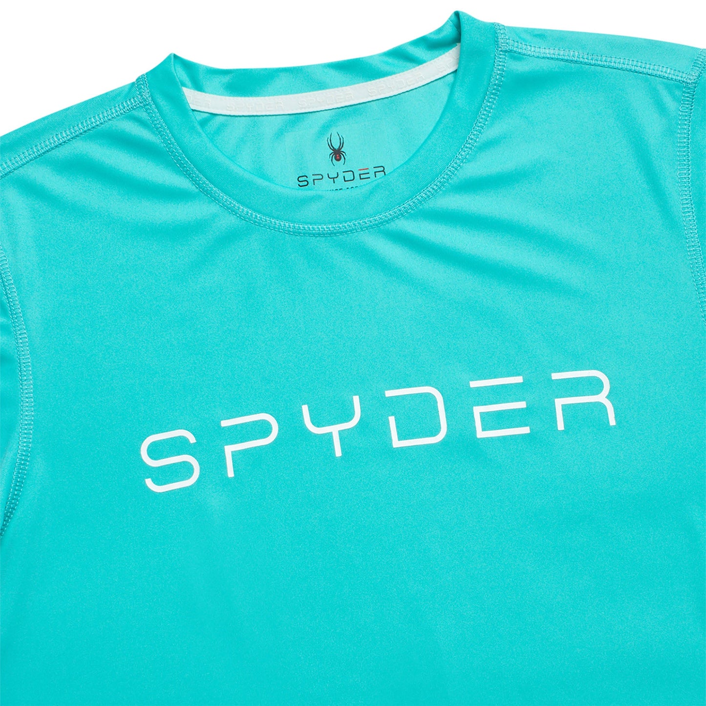 Women's Spyder Short Sleeve - Aquamarine