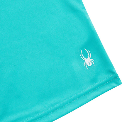 Women's Spyder Short Sleeve - Aquamarine