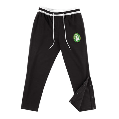 Mitchell & Ness Men's NBA Reversed Fleece Tearaway Pant Boston Celtics