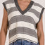 Heather Grey Stripe