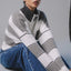 Heather Grey Stripe