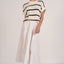 White Black Stripe
