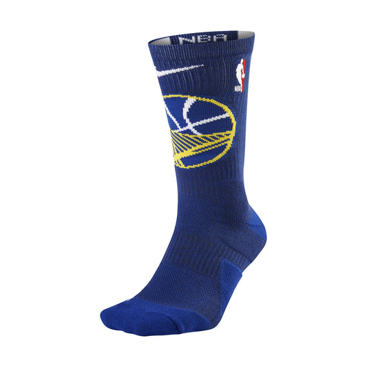 Nike Men's NBA Golden State Warriors Elite Crew Socks