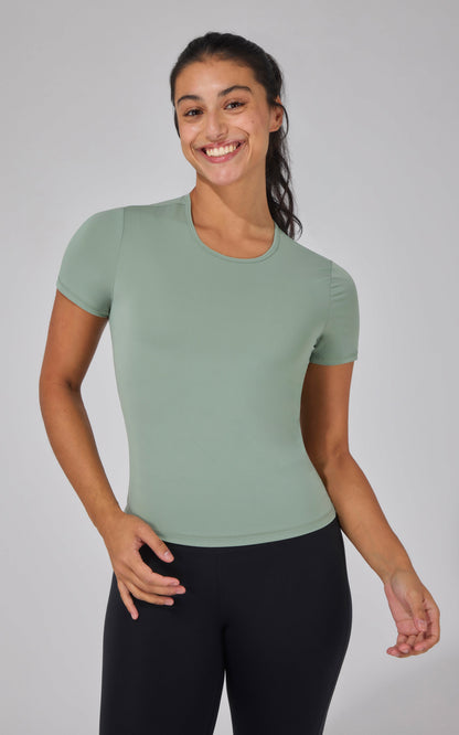 2 Pk Air Cloud Jersey Meet and Greet Length Short Sleeve Shirt
