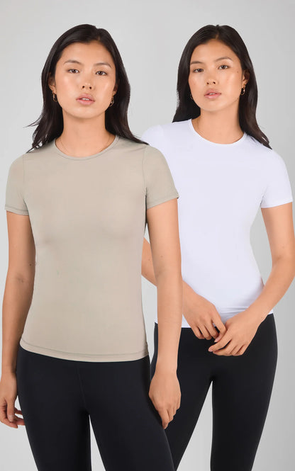 2 Pk Air Cloud Jersey Short Sleeve Shirt