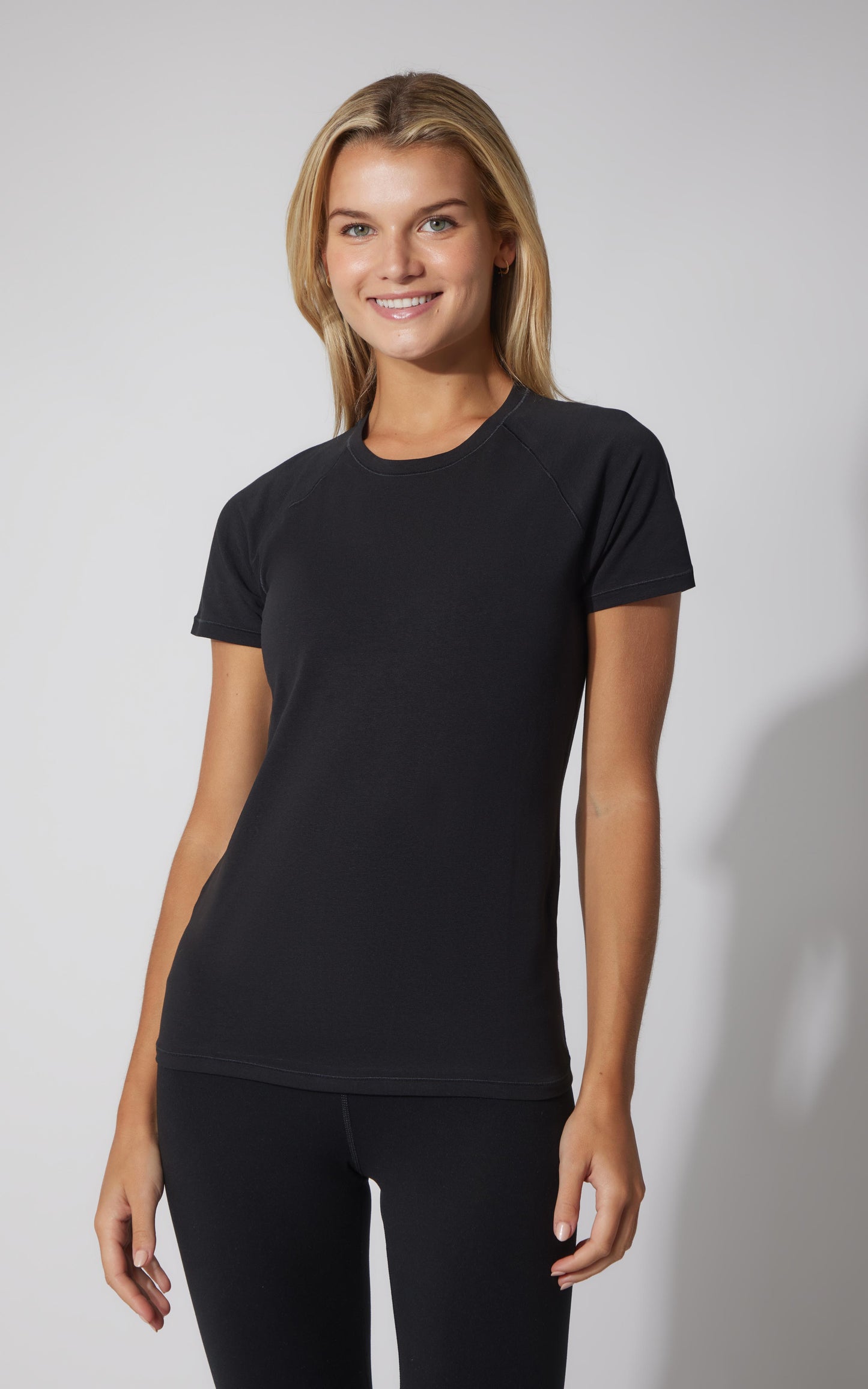 2 PK Vintage Cotton Crew Neck Short Sleeve Top - Our Cafe Story