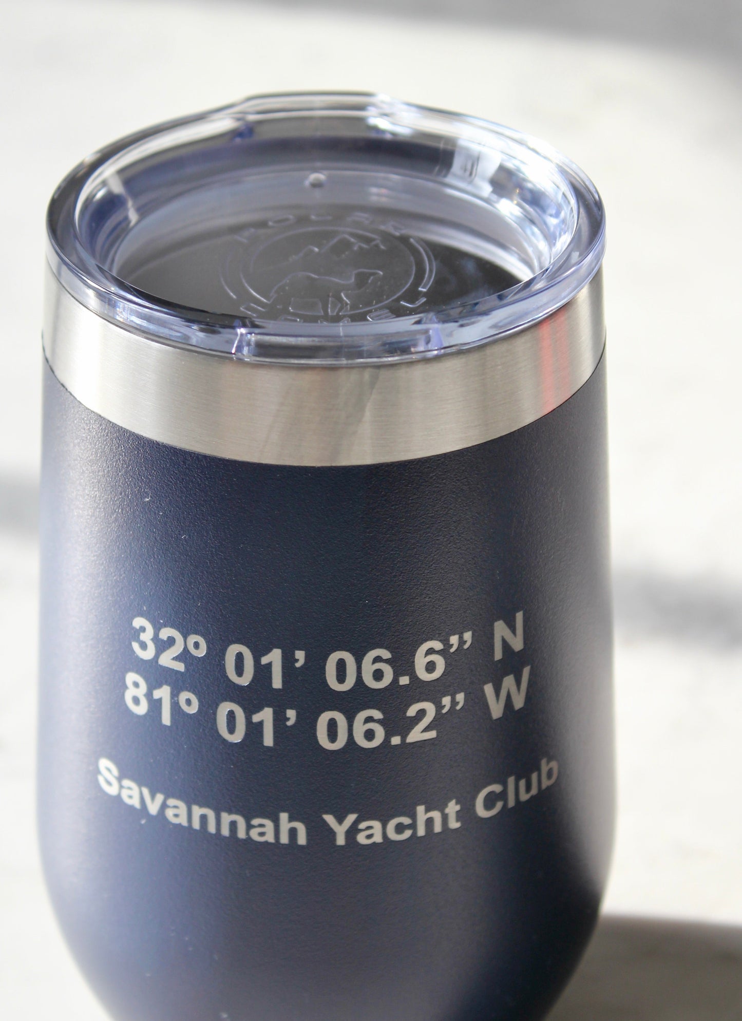 GPS Coordinates & Custom Design Insulated Tumblers