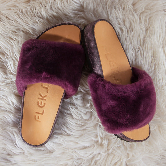 Fleks Unisex San Ysidro Slide - Fig