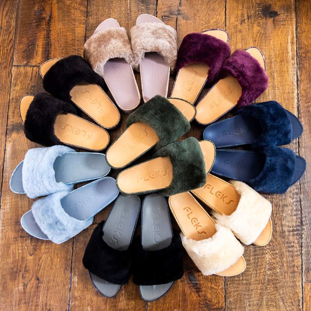 Fleks Unisex San Ysidro Slide - Raven