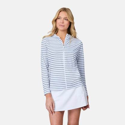 Women's SunFree Full Zip UPF Sunshirt
