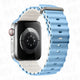 light blue and white