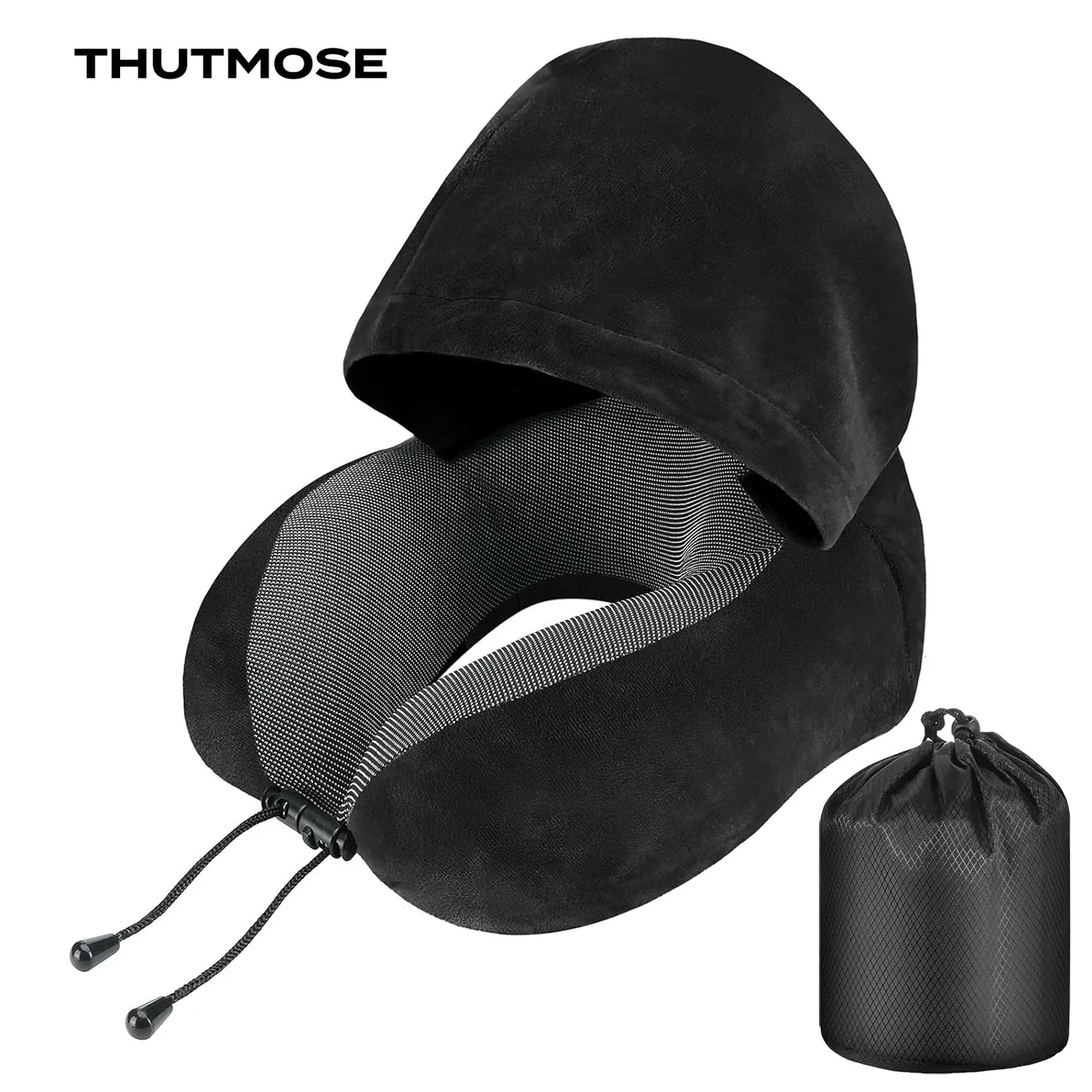 Travel Pillow - Neck Pillow with Hood