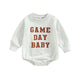 White Game Day Baby