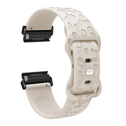 Garmin Engraved Silicone Smartwatch Band - QuickFit Strap