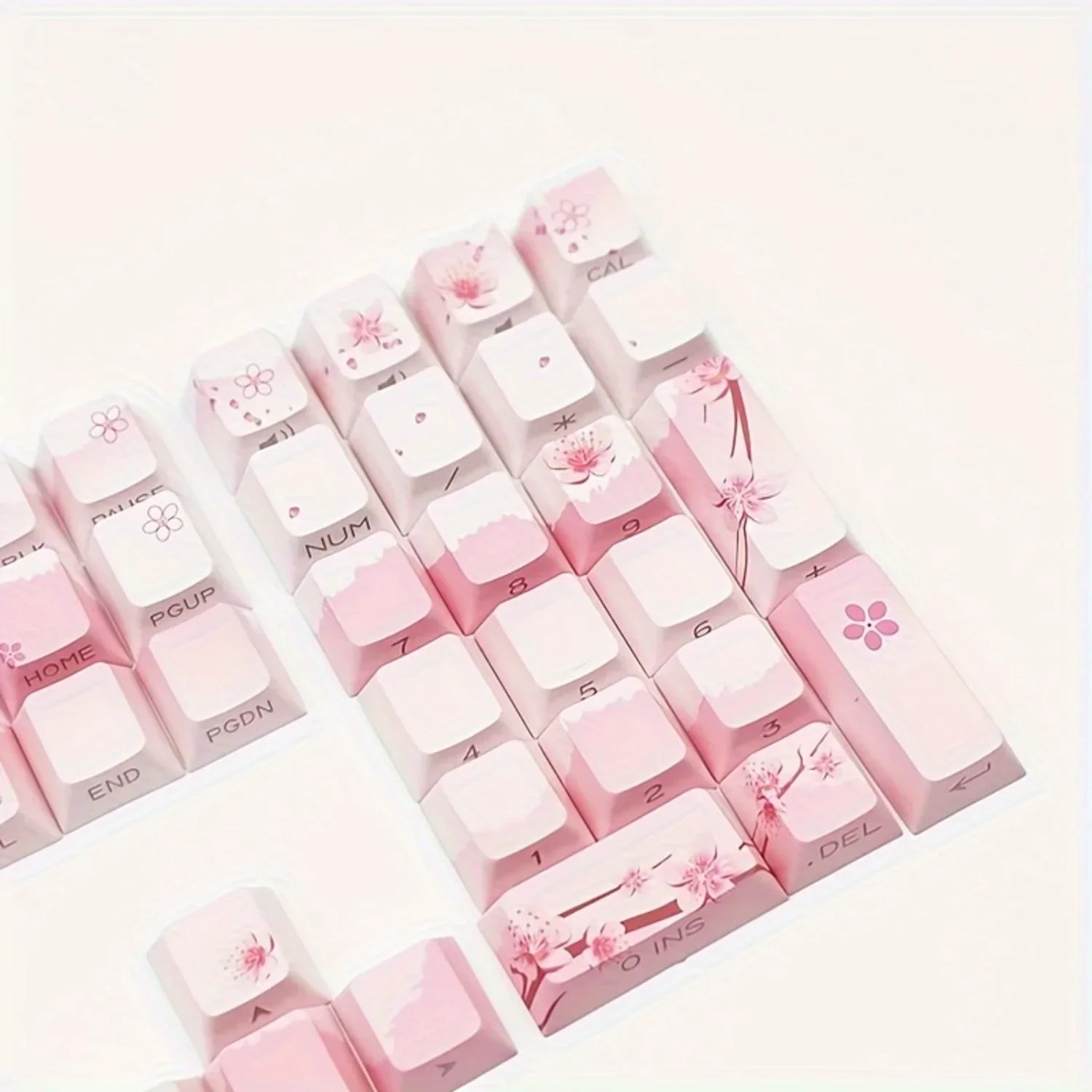 Cherry Blossom Keyboard Keycaps-