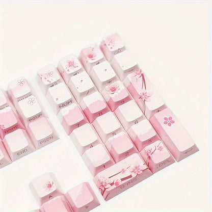 Cherry Blossom Keyboard Keycaps-