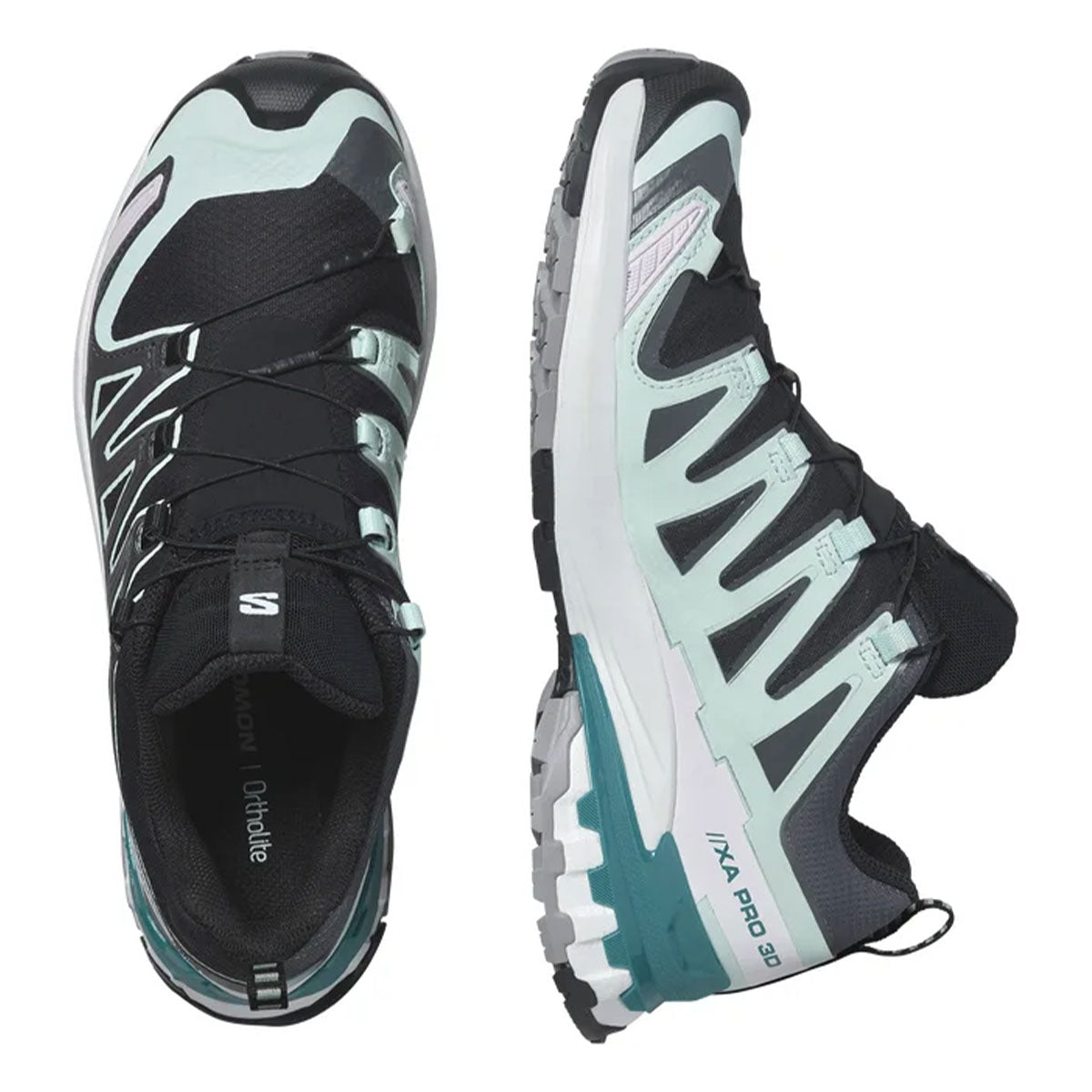 Black / Bleached Aqua / Harbor Blue-