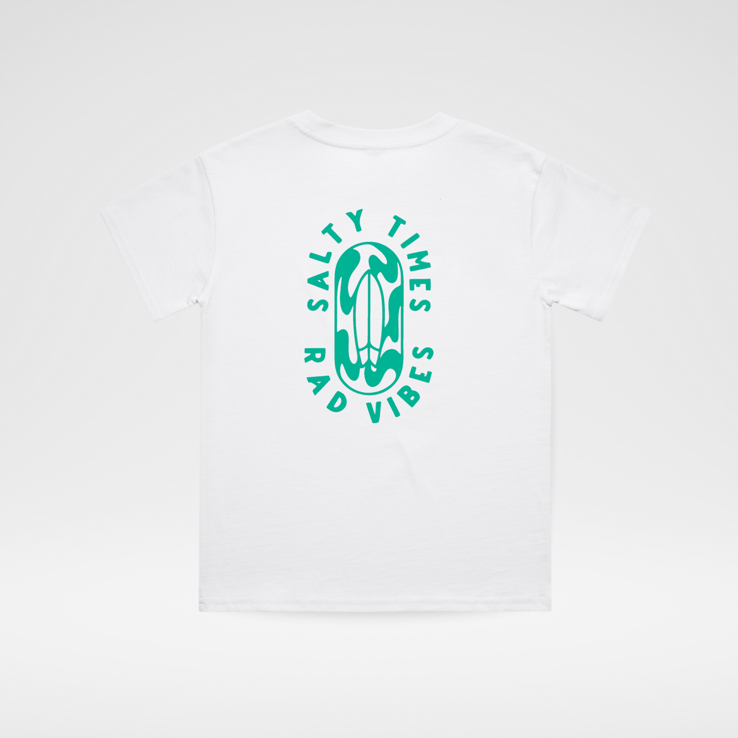 Salty Times Tee - White