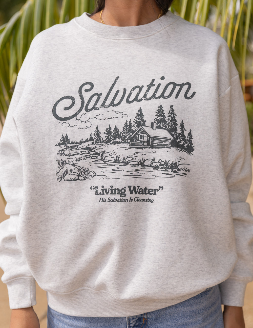 Elevated Faith Salvation Unisex Crewneck