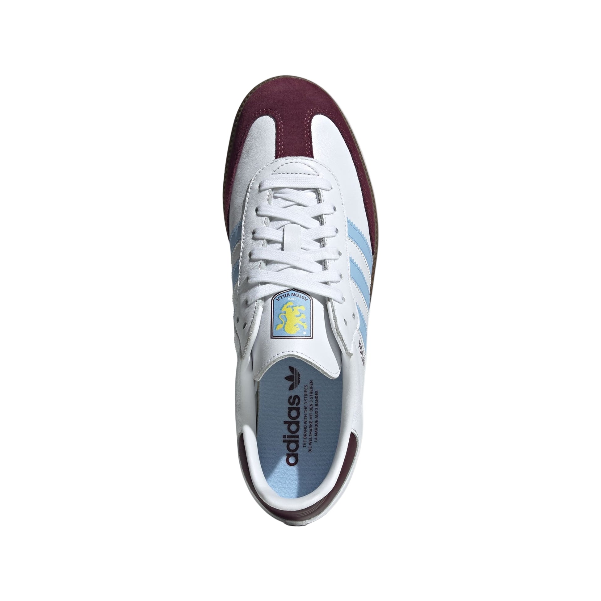 Footwear White / Maroon / Glory Blue-