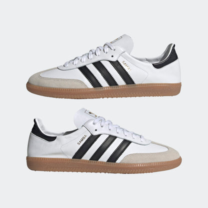 [if0642] Mens adidas Samba Decon 'white Black Gum'